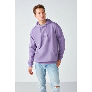 GRIMELANGE Sweatshirt - Purple - Relaxed fit