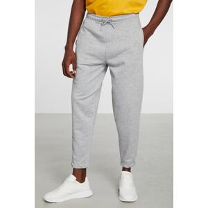 GRIMELANGE Irregular Men's Regular Fit Elasticized Diagonal Fabric Sweatpant