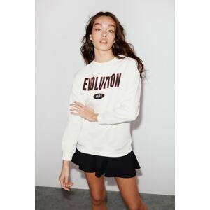 GRIMELANGE Sweatshirt - Ecru - Oversize