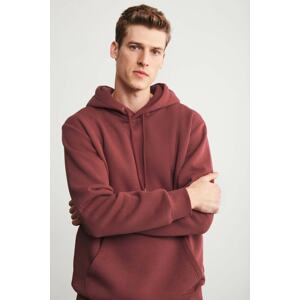 GRIMELANGE Sweatshirt - Burgundy - Relaxed fit