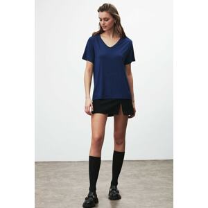 GRIMELANGE T-Shirt - Dark blue - Relaxed fit