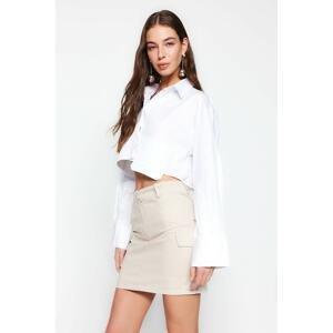 Trendyol Stone Pocket Woven Skirt