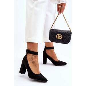 Luxury elegant pumps black Gloria