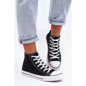 Women's classic high black and white Remosy