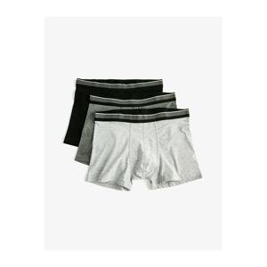 Koton Boxer Shorts - Gray - Single