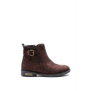 Esem Ankle Boots - Brown - Block