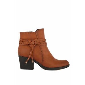 Esem Ankle Boots - Brown - Block