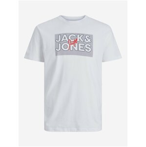 White Men's T-Shirt Jack & Jones Marius - Men