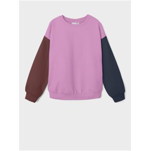 Purple Girly Sweatshirt name it Susan - Girls