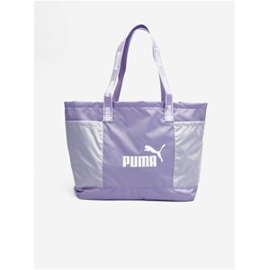 Light purple Puma Core Base Large Shopp Women's Sports Bag - Womens