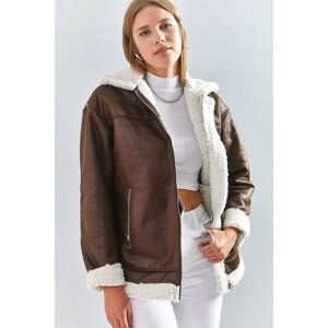 Bianco Lucci Women's Coats With Plush Liner