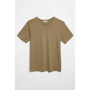 GRIMELANGE T-Shirt - Khaki - Relaxed fit