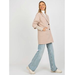 Coat beige Och Bella BI-2021799.beige