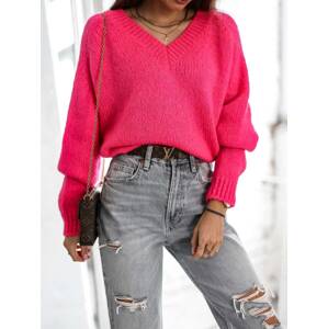 Sweater pink Coocmore cmgB054.hotpink