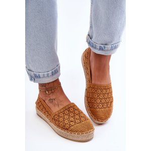 Women Transparent Espadrillyls Camel One Lover