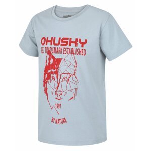 Children's functional T-shirt HUSKY Tash K lt. Grey