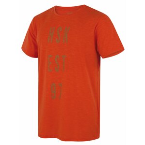 Men's functional T-shirt HUSKY Tingl M orange