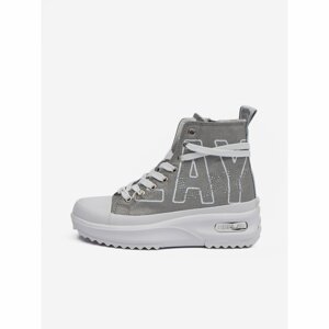 Replay Shoes Scarpa Grey Silver - Women