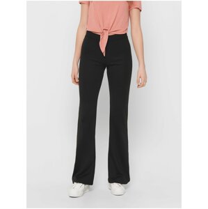 Black Women Flared Fit Pants ONLY Fever - Women