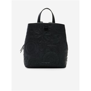 Black Desigual Dejavu Sumy Mini Womens Patterned Backpack - Women