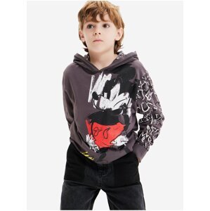 Grey Boys' Hoodie Desigual Austin Mickey - Boys