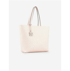 Cream Women Patterned Handbag Armani Exchange - Women