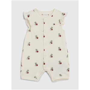 Creamy Girly Patterned Body Tommy Hilfiger Baby Cherry - Girls