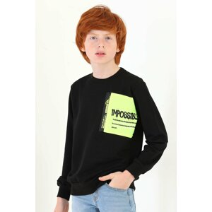 zepkids Sweatshirt - Black - Regular fit