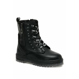 KINETIX Laura 2pr Girls Black Sneaker Boots
