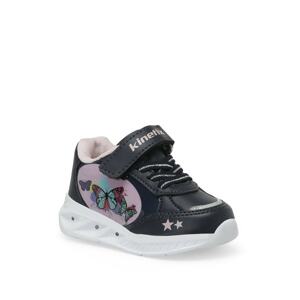 KINETIX Clio 2pr Navy Blue Girls' Walking Shoe