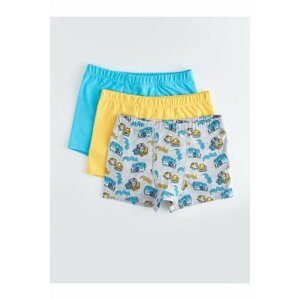 LC Waikiki Printed Cotton Boys' Boxer 3-Pack