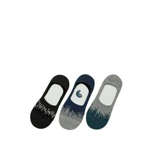 Polaris Drop 3 Lu Suba-m 3fx Men's Gray Multicolored Socks