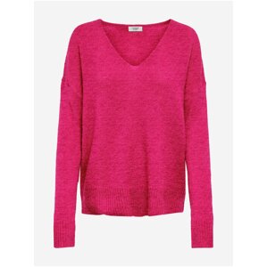 Women's Dark Pink Sweater JDY Elanora - Women