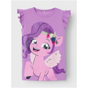 Purple girls' T-shirt name it Janaja - Girls