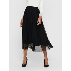 Black tulle midi skirt ONLY Lavina - Ladies