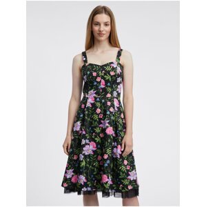 Orsay Black Women Floral Dress - Women