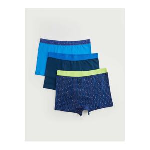 LC Waikiki Boxer Shorts - Dark blue - 3 pcs