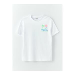 LC Waikiki Crew Neck Printed Short Sleeve Girls' T-Shirt