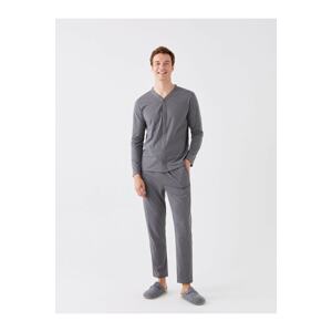 LC Waikiki Standard Pattern Men's Pajamas Set