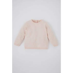 DEFACTO BabyGirl Regular Fit Crew Neck Pullover