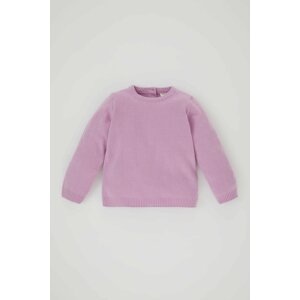 DEFACTO BabyGirl Regular Fit Crew Neck Pullover