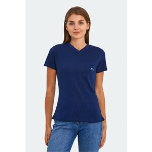 Slazenger T-Shirt - Dark blue - V Neck
