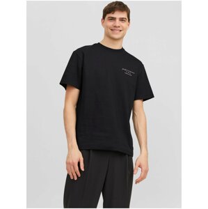 Black Men's T-Shirt Jack & Jones Sanchez - Men