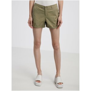 Khaki Womens Shorts CAMAIEU - Women