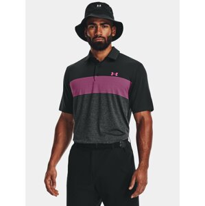 Under Armour Polo T-Shirt UA Playoff 3.0 Stripe Polo-BLK - Men