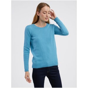 Blue Women's Sweater with Wool CAMAIEU - Women