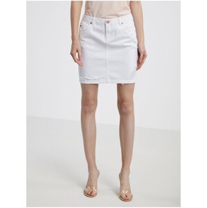 White Denim Skirt CAMAIEU - Ladies