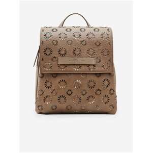 Desigual Amorina Covasna Brown Patterned Backpack - Women