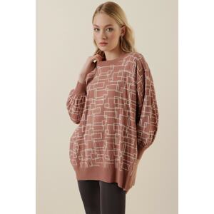 Bigdart Sweater - Pink - Oversize