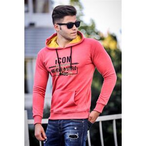 Madmext Powder Printed Hoodie Sweatshirt 4376